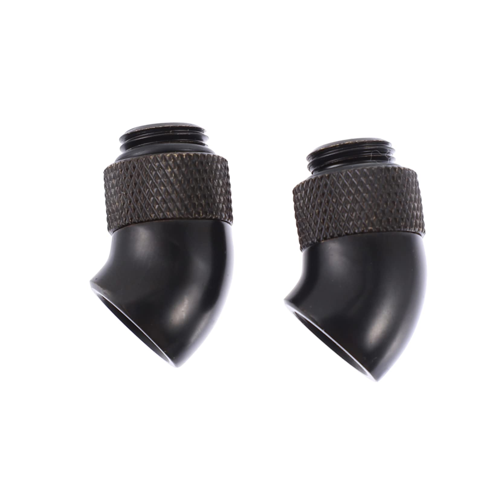 DOITOOL 2Pcs Thread Rotatable Adapter for Computer Water Cooling System Extender Adapter for Liquid Cooling Supply