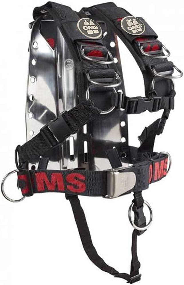 OMS SS Backplate w/Comfort Harness SS System II (LG)