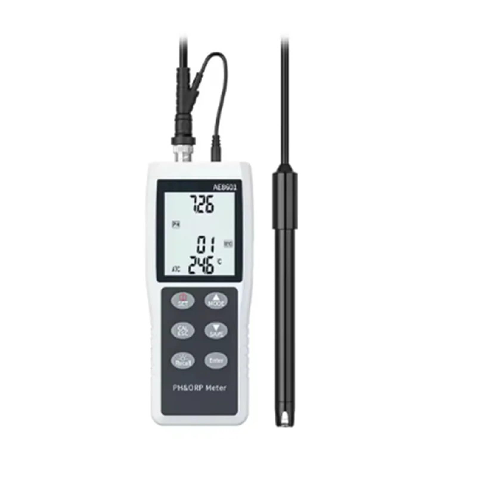 Misuratore di PH Portatile, rilevatore di Test di PH for Test di qualità Acqua, Protezione Ambientale, Gamma 0,0~14,00