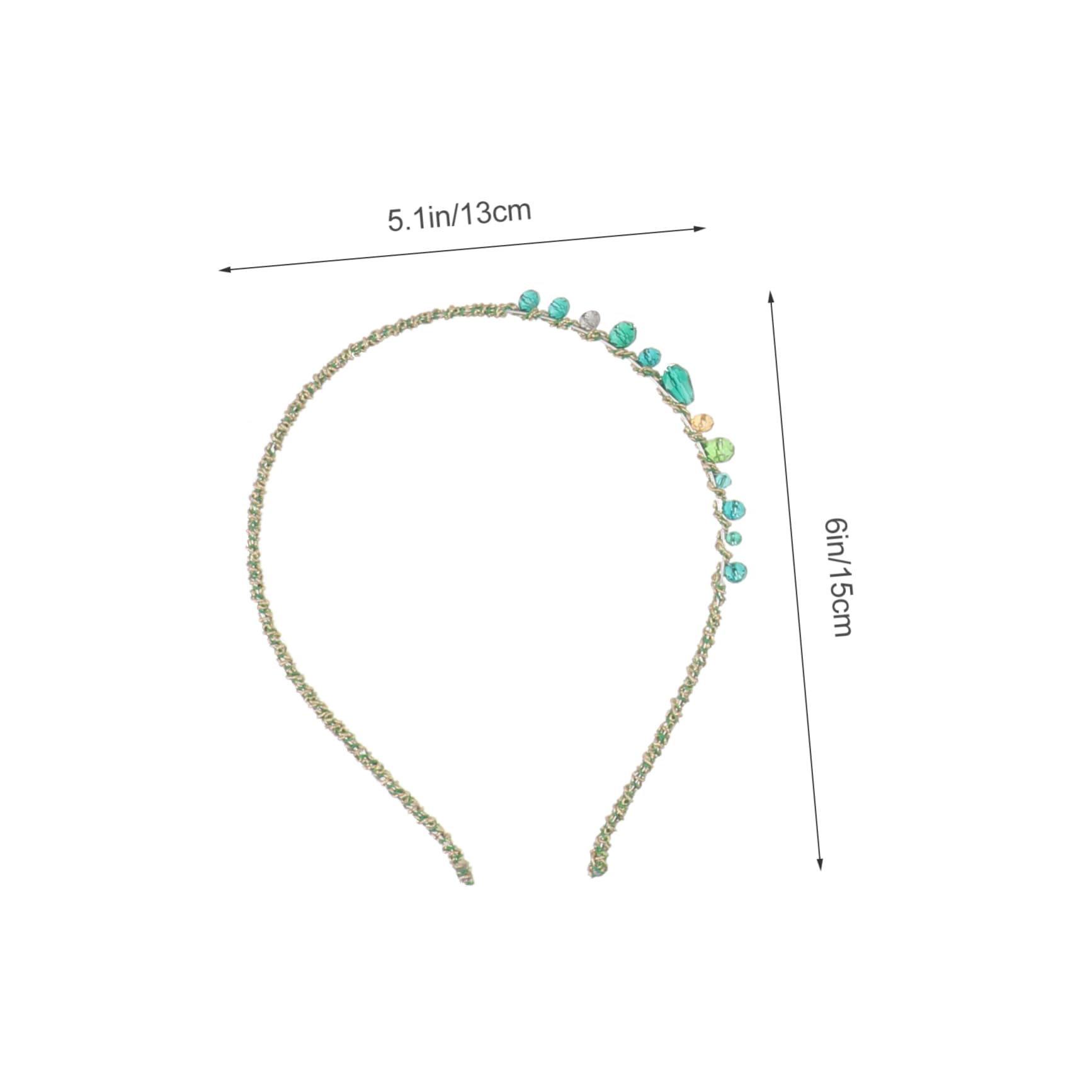 Housoutil 21pezzi Cerchietti Brillanti Per Ragazze e Donne Accessori Eleganti Per Eventi e Feste Per Matrimonio e Acconciature Alla Moda