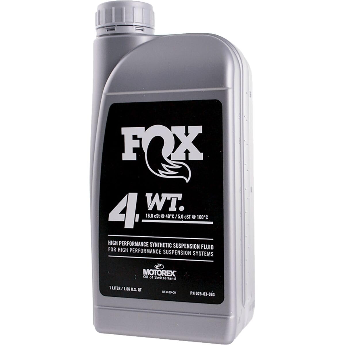 Amazon.com : Fox Factory 025-03-063 4wt Suspension Oil - 1 Liter
