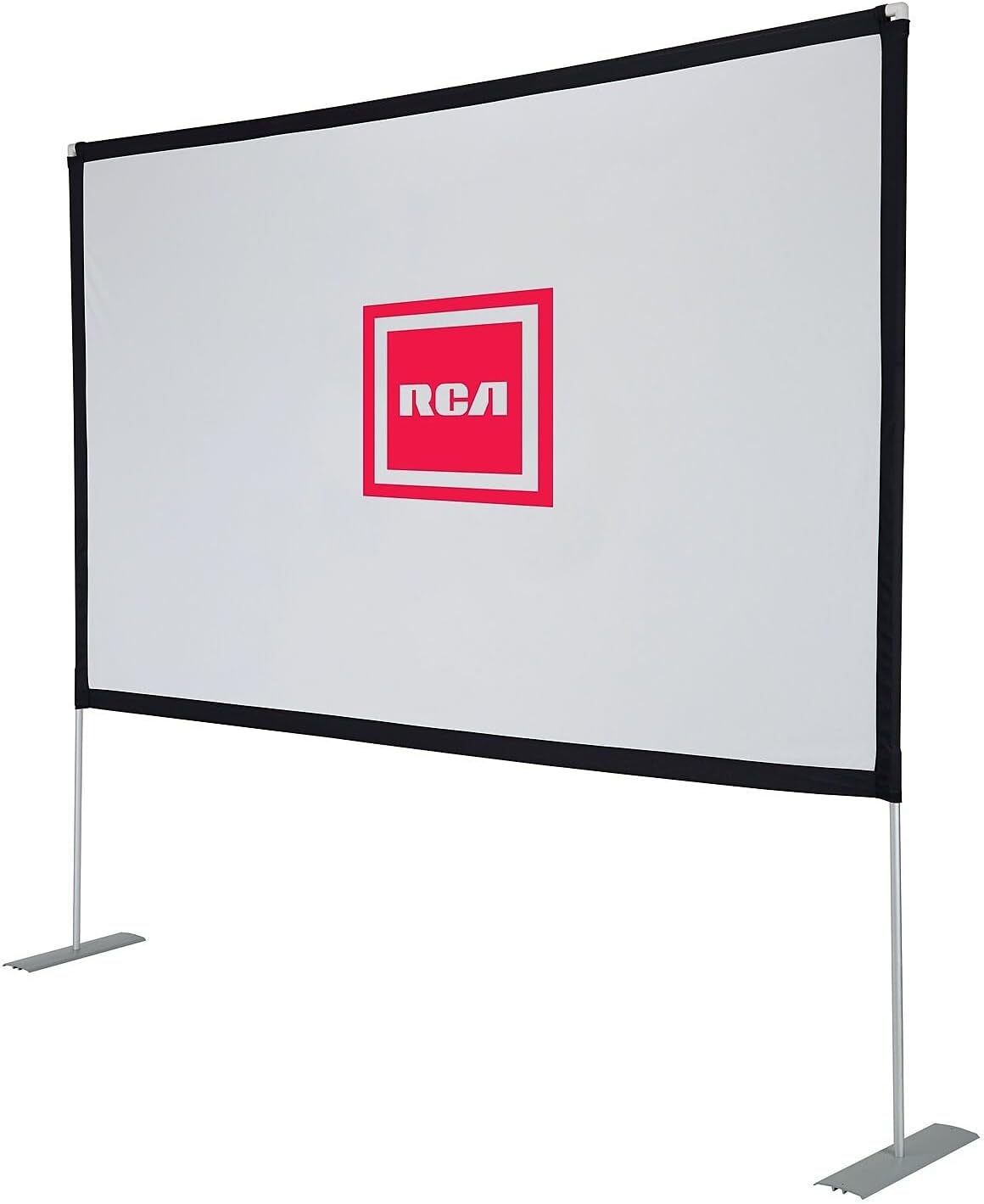 RCA RPJ144 Portable Projector Screen, angled view