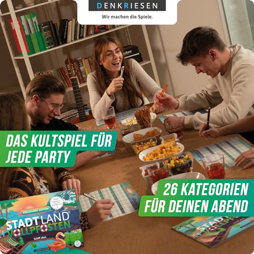 Stadt Land Vollpfosten Denkriesen Kreuzfahrt Edition DIN A4