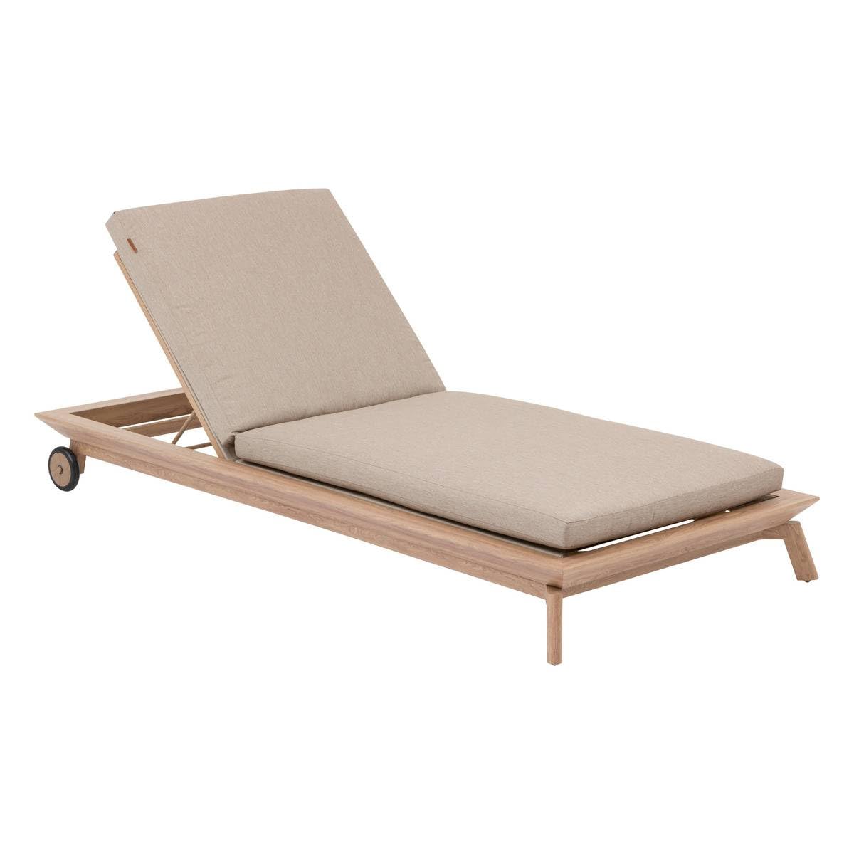 Hespéride - Lit de Piscine manissa Beige Aluminium et Polyester