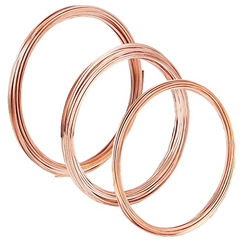 Regalo ideale: il nostro filo di rame quadrato non solo può essere regalato come regalo separato agli amici che amano l'artigianato, ma anche creare gioielli belli e unici per coloro a cui tieni.