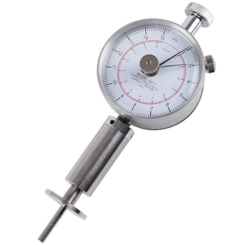 Jnchdghwa As Shown Fruit Hardness Tester Fruit Penetrometer Oranges Pears Grapes Fruit Sclerometer Testing