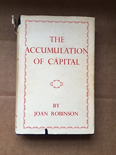 The accumulation of capital 0333072057 Book Cover