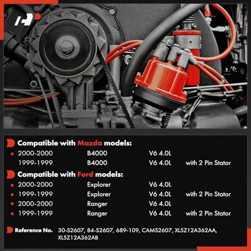 A-Premium Engine Camshaft Synchronizer 4.0L V6 Compatible with Ford, Mazda by A-Premium - Used condition - Image 2