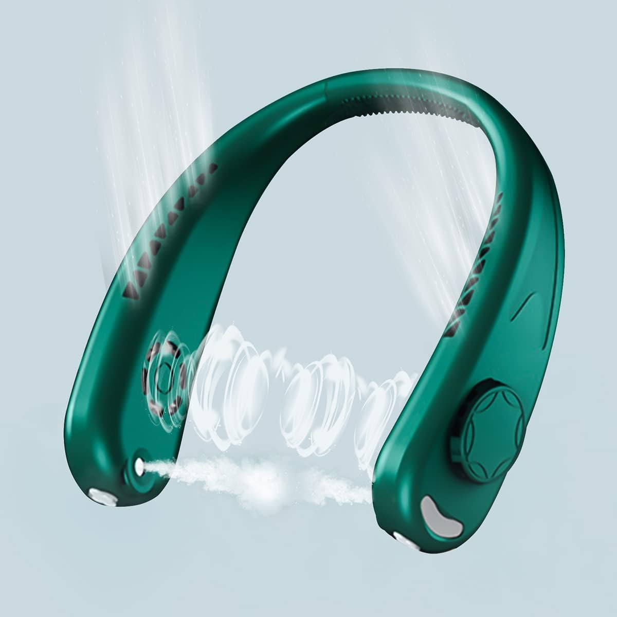 未開封　Mrs. GREEN APPLE WELTRAUM Neck Fan Amazon.com: Misting Neck Fan Portable Rechargeable,Around The Neck