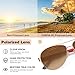 CARFIA Acetate Metal Sunglasses for Women Polarized UV Protection Trendy Fashion Style CA2305
