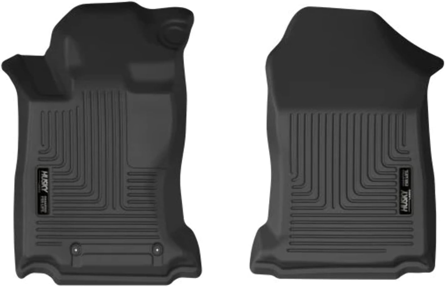 Husky Liners X-act Contour Floor Mats | Fits 2020-2025 Subaru Outback & Legacy | Front Row, 2-pc Black - 54901