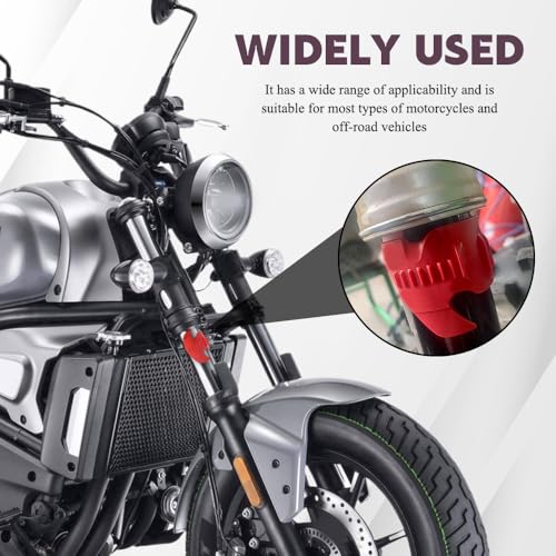 Image of Motorcycle Fork Seal Cleaner Tool, Shock Repairing Absorber Tool, Front Fork Seal Cleaner Fits 45-55mm Seal Mate Oil Level, Universal Dirt Bike Motorcycle Accessories Shock Absorber Repairing Tool