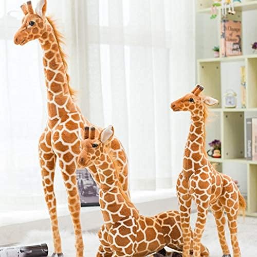 35-120 cm Riesengröße Giraffe Plüschtiere Niedliche Plüschtier Giraffe Puppe Mode Geburtstagsgeschenk Kinderspielzeug 80cm