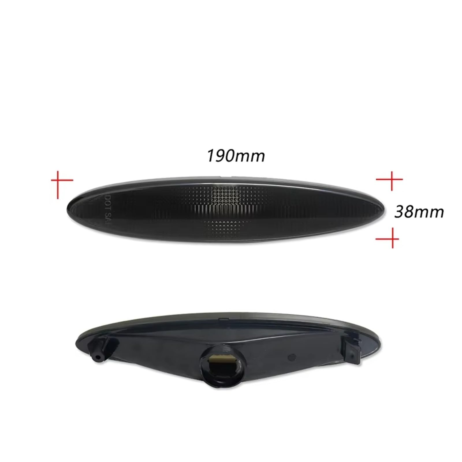 Intermitente Reemplazo Para Lexus Para SC430 2002-2010 Luz Delantera Y Trasera Para Lateral Parachoques Carcasa Luces Señal Giro Sin Casquillo Bombilla