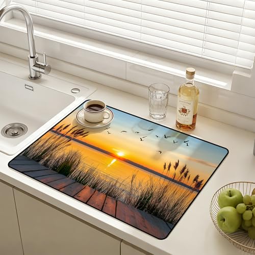 Image of Stove Burner Covers Non-Slip Electric Cooktop Protector Mat (G255175)