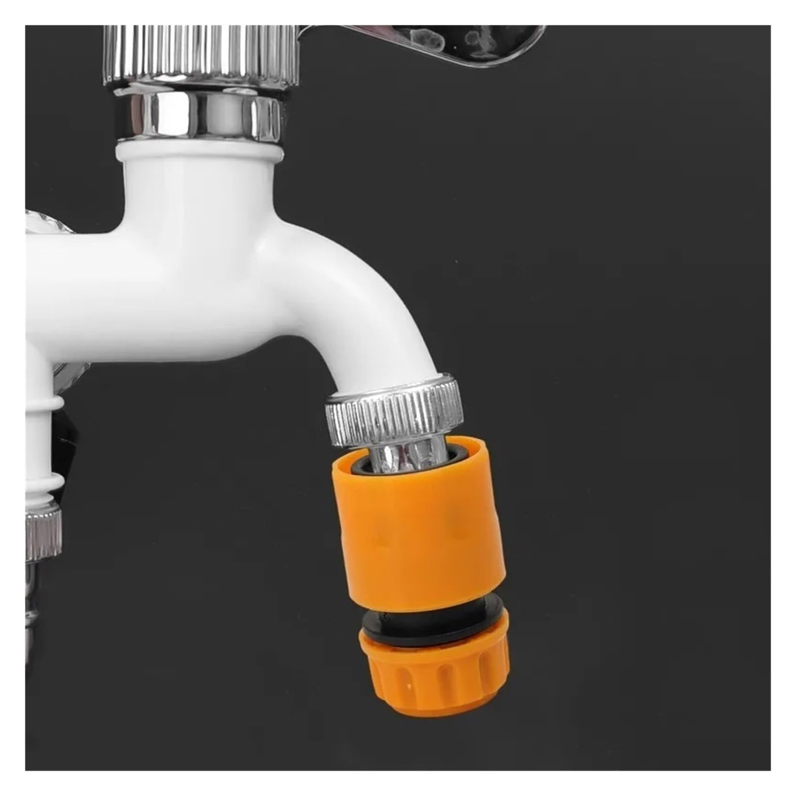 10/1PCS Adattatore for tubo da giardino, prolunga rapida, raccordo for rubinetto, tubo di irrigazione, raccordi for irrigazione(Green,10pcs)