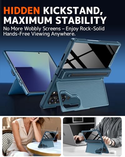 Coque en polycarbonate Galaxy Z Fold 6 avec stylet intégré et rabat - 5