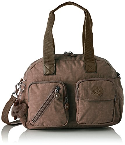 Preisvergleich Produktbild Kipling Damen DEFEA UP Henkeltasche, Beige (True Beige), 33x24.5x19 cm