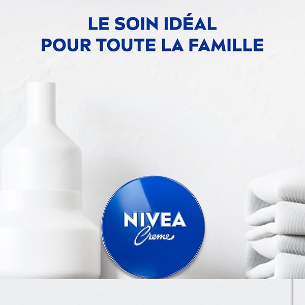 NIVEA Face, body & hand cream (4 x 150 ml), moisturising cream with a creamy texture enriched with Eucerit, multi-purpose moisturising care for the whole family - 4