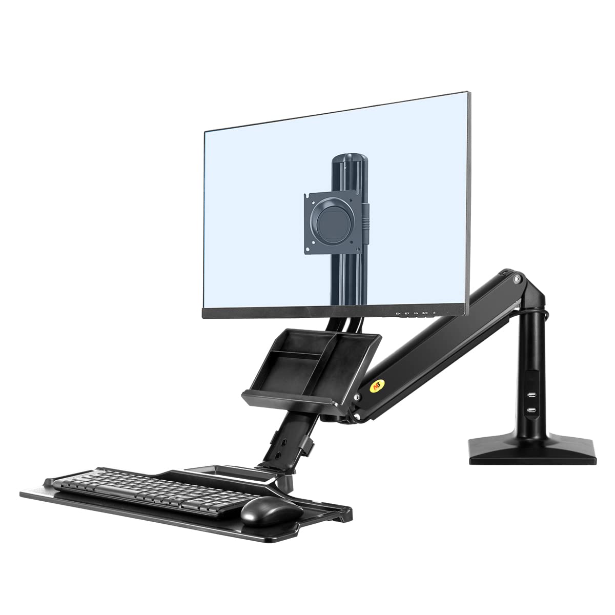Buy NB North Bayou Monitor Stand Desk Height Adjustable Standing Desk