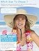 Senker Fashion Beach Hats for Women, Floppy Straw Sun Hat Embroidered Wide Brim for Summer Honeymoon Vacation Cruise Beige