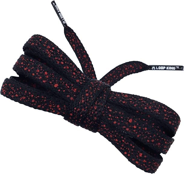 Loop King Shoe Laces- Premium Cement-Textured Sneaker Laces - Perfect for Athletic Individuals (Kids and Adults)