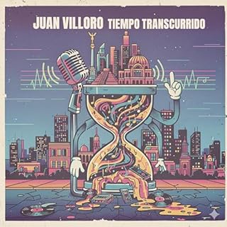 Diseño de la portada del título Tiempo transcurrido