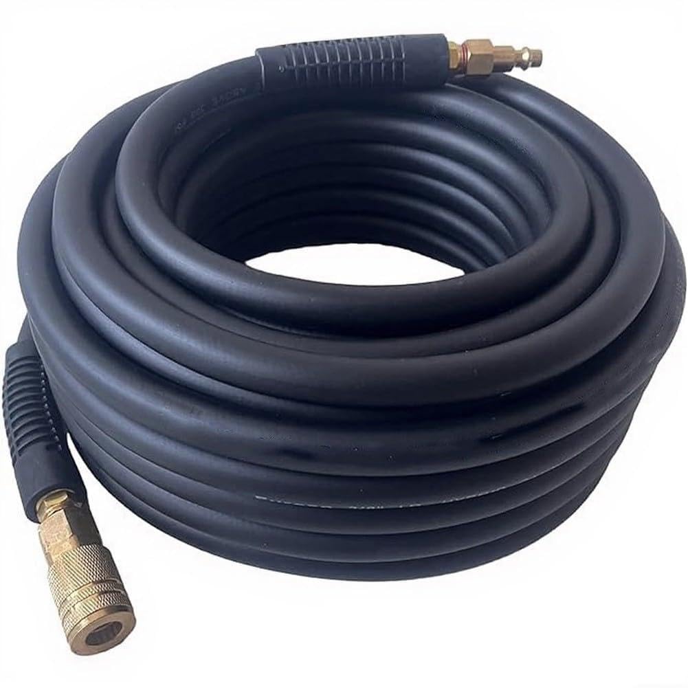 Tubo Pneumatico 1/4" Alta Pressione 10kg PVC(Black 6 * 12 15m)