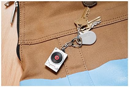 Vista 3 de Kikkerland KRL45 - Llavero LED con luz para tocadiscos