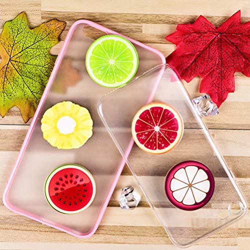 NUOBESTY 12 peças Adesivos de Frige Adorável Frutas Decoração Adesivo magnético Imã de Geladeira (Es