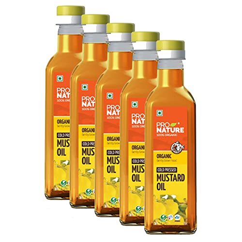 Image of Pro Nature 100% Organic | Mustard Oil 500ml � 5