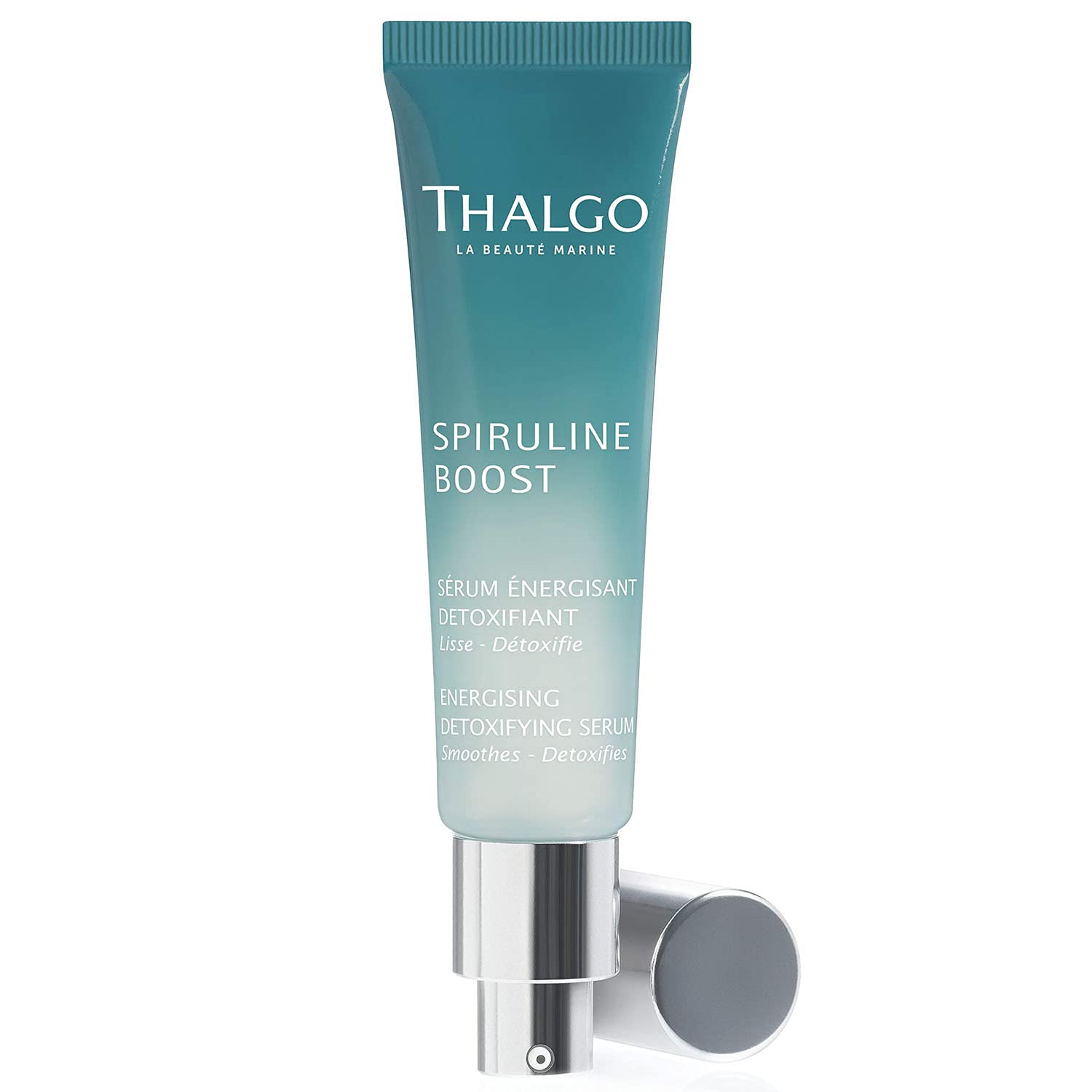 THALGOTHALGO Marine Skincare, Energizing Serum, Spiruline Boost and Marine Magnesium Serum for All Skin Types, 30 ml, 1 fl. oz.