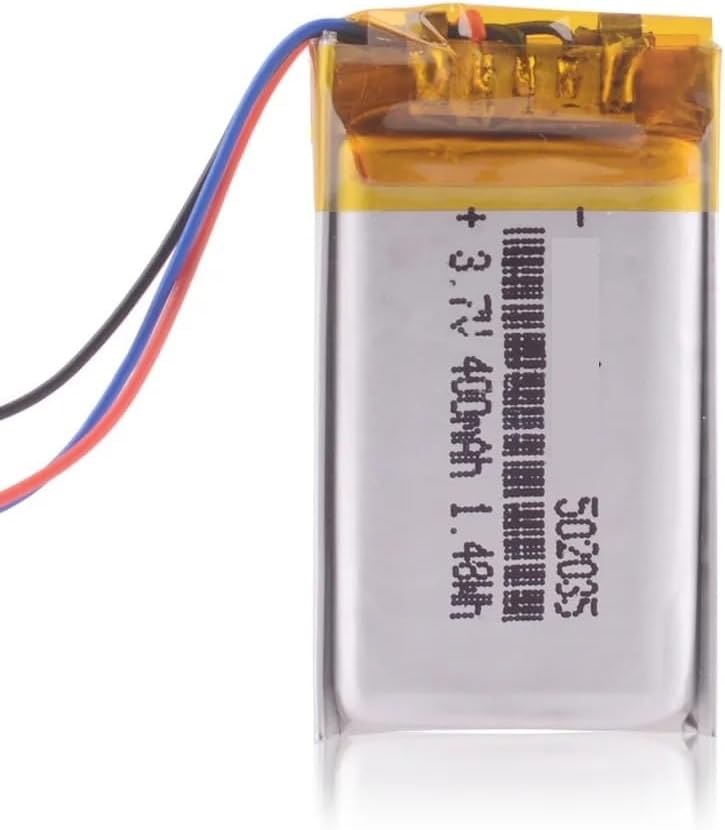 502035 3.7V 400mAh 1PCS(502035 2.54 2p)