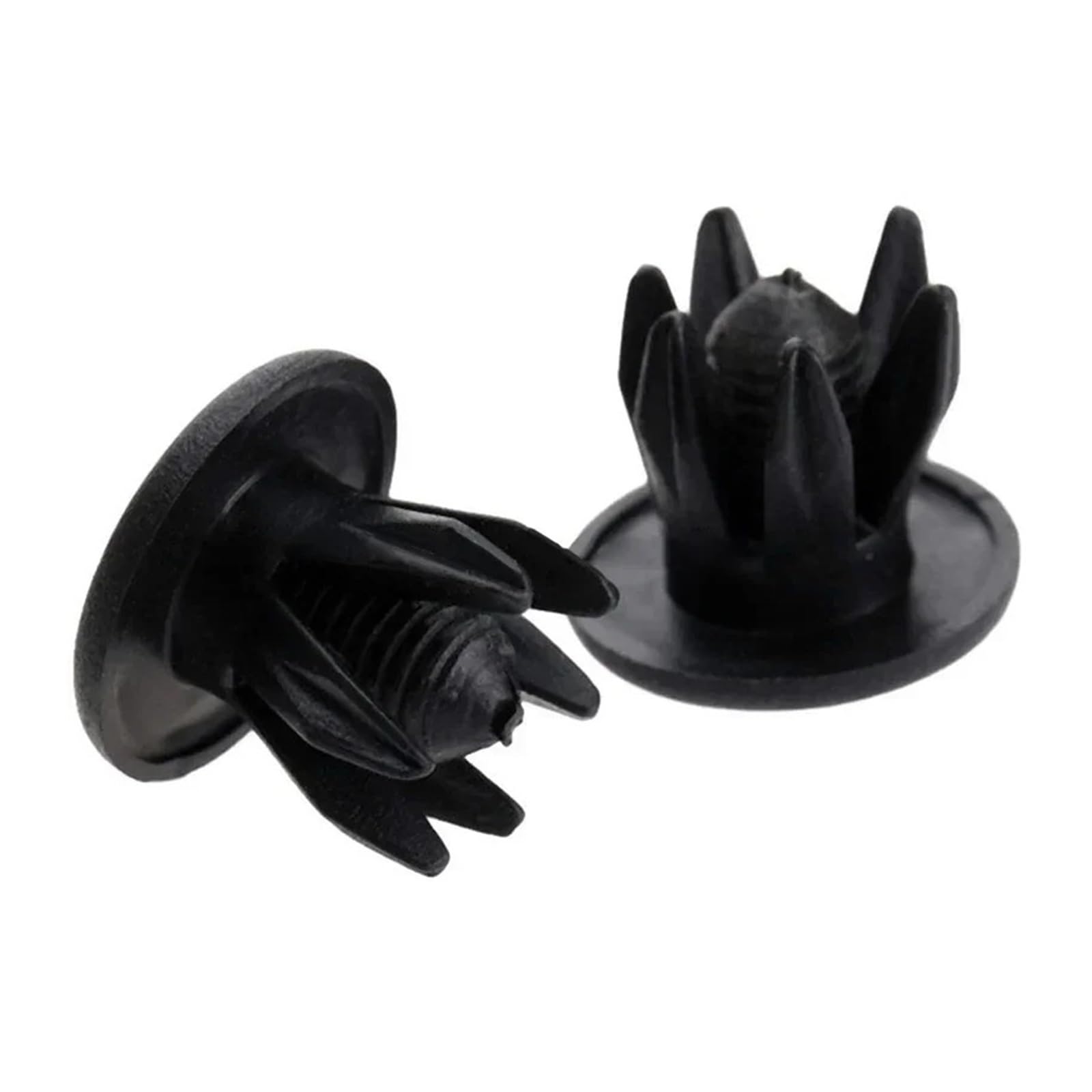 KXFVYNE 50PCS 10mm Hole Car Rivet Push Clips Retainers Fenders Door Trim Panel Clip Plastic Rivets Fastener Accessories
