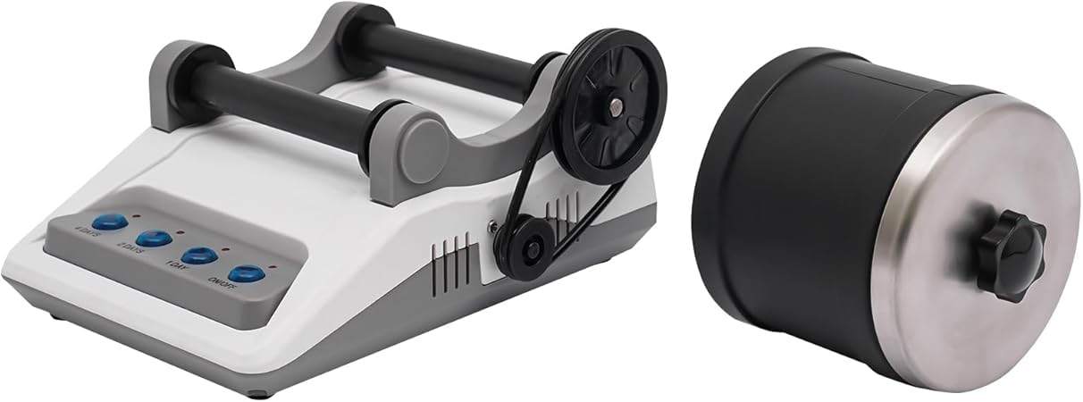 Steintrommel,Rock Tumbler Set Steinpoliermaschine + Polierkörner Schmuckbefestigungen DIY Kit mit 7 Tage Timer,Für Kinder Ab 8 Jahren Zum Polieren