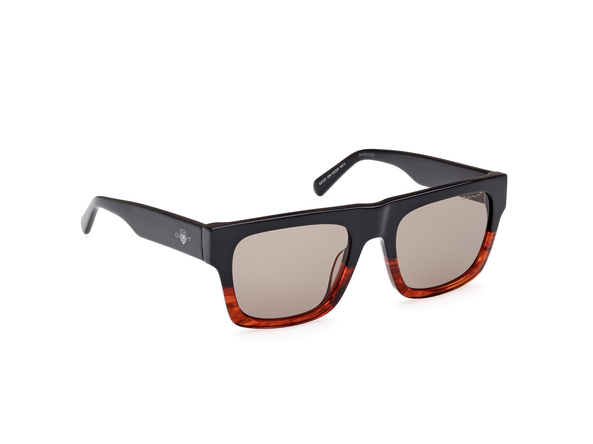 GANT GA7231 Gafas de Sol, Hombres, Black/Other (Multicolor), Talla única