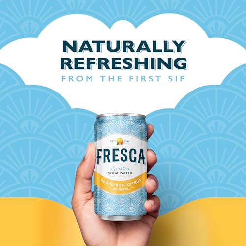 Image of Fresca Citrus Soda Soft Drink Fridge Pack, 7.5 fl oz Mini Cans, 10 Pack
