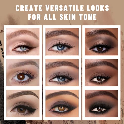 Susikeki SMJSSSKK006_01 6 Colors Mini Naked Eyeshadow Makeup Palette Neutral Nude Smoky Eye Shadow Taupe & Brown Matte Make Up Pallet thumb #2