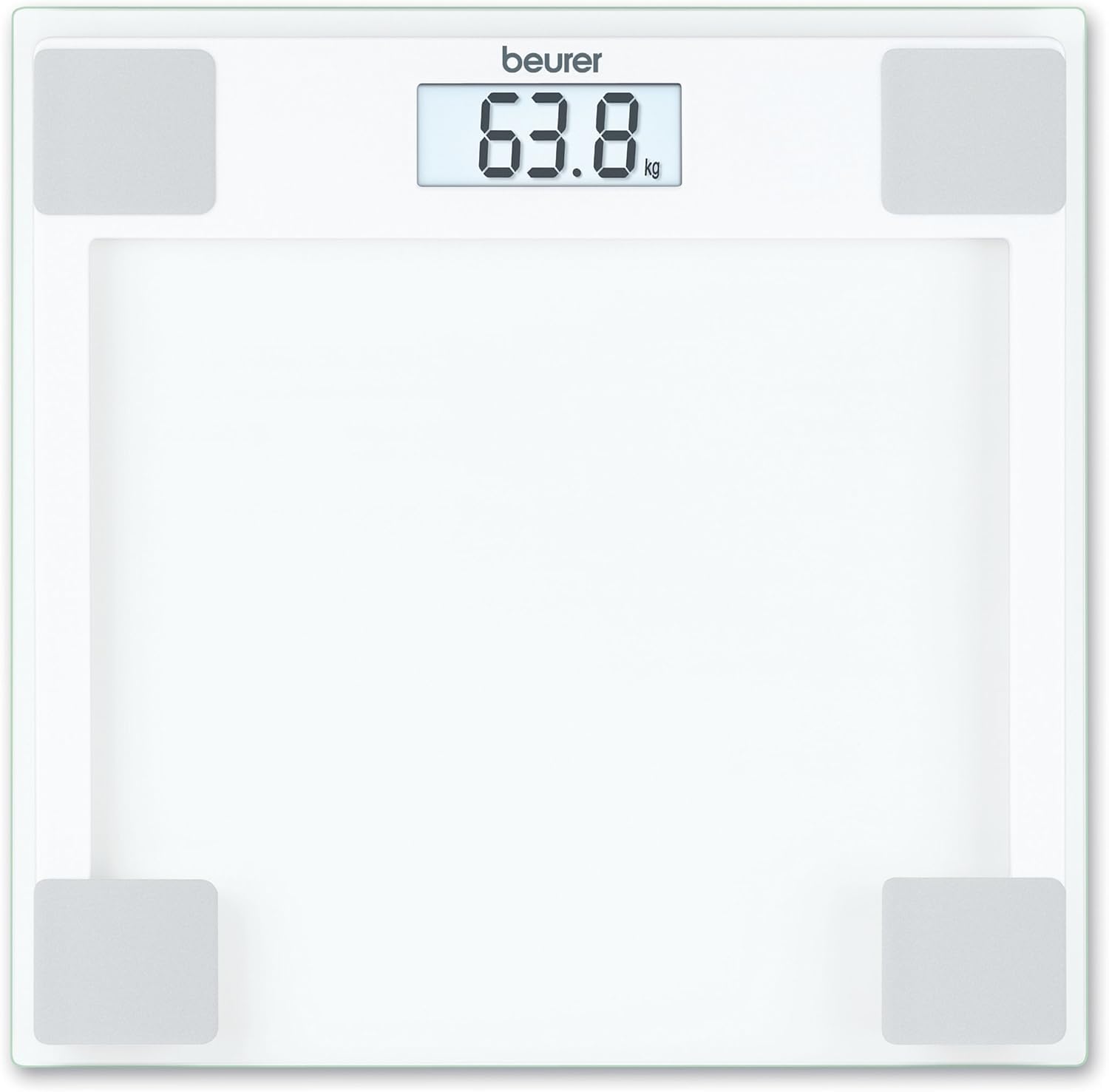 Beurer 755.40 GS 14 Pesapersone in Vetro, white, lcd
