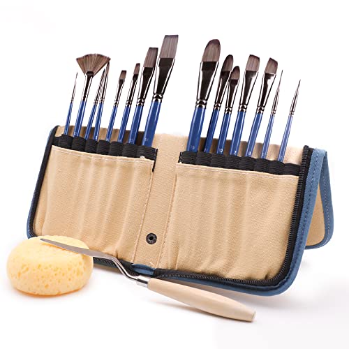 Top 10 Beginner Acrylic Paint Brushes of 2022 Katynel