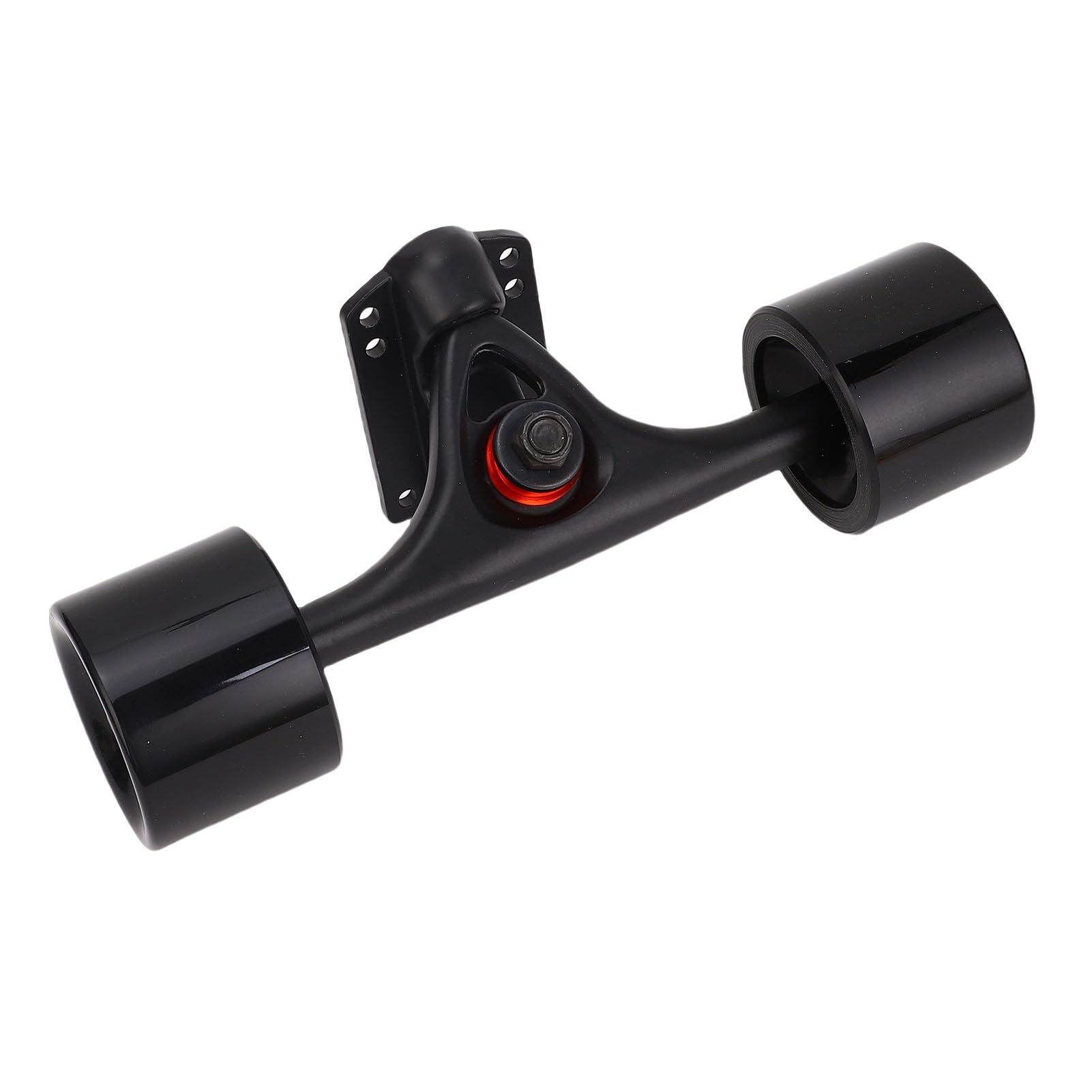 17,8 cm (7 Zoll) Skateboard-Achsen aus Aluminiumlegierung mit 65 x 51 mm Premium-Rädern-Set, Longboard-Achsen, Rollen, Kombi-Set
