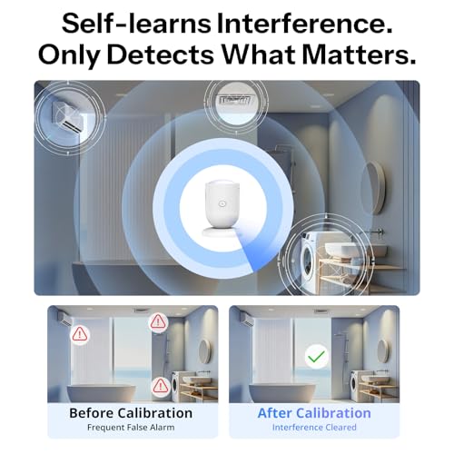 Image of SONOFF SNZB-06P24 Zigbee Presence Sensor, 24GHz mmWave & Light Sensor, Zone Positioning, Self-Learning Calibration, Ceiling Mount, Works with Home Assistant, Alexa, SmartThings, Hub Required
