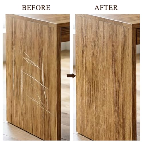 Image of GSCIT Club Oak Wood Tape, 2.4 inch X 15ft Self Adhesive Wood Grain Tape Repair Wallpaper for Tables, Chairs, Baseboards, Doors, Windows, Floors, Handicraft DIY.