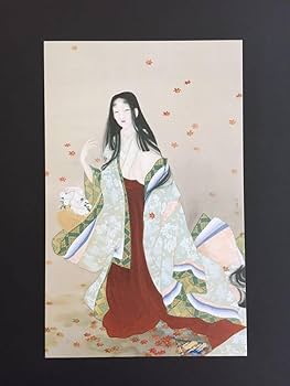 上村松園、【花のにぎわい】、希少画集画より、状態良好、新品高級額装付 Yahoo!オークション - 上村松園 娘 希少画集画 新品額装付