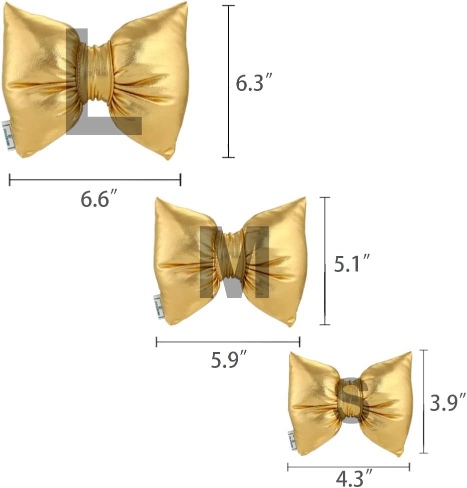 Miniatura 2 de Collar de perro con corbatín, duradero, desmontable, ajustable y cómodo, collar de perro para perros pequeños, cachorros y gatos, cuello de 11 a 18