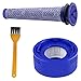 Blue Power Kit de Filtro de Reemplazo Compatible Dyson V8 V7 Pre y Post Filtro de Motor Animal y Juego de Vacío sin Cable Absoluto, Reemplazar # DY-96566101, DY-96747801