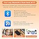 Android 14 MP3-Player, 4-Zoll-MP4-Musikplayer für Kinder mit Family Link, App Store, Spotify, YouTube, Libby, inklusive Speicherkarte und Ohrhörer