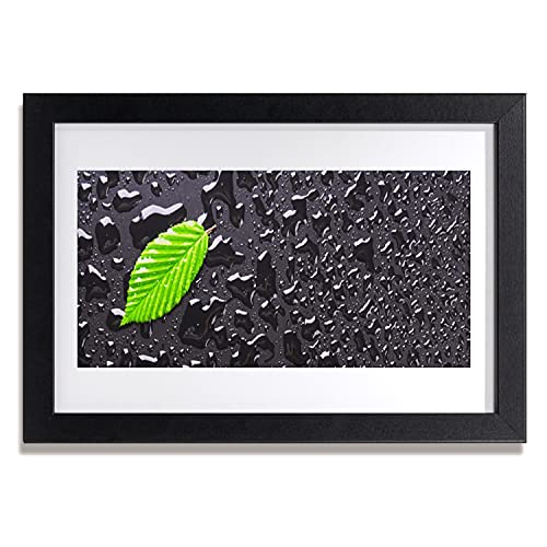 Cadre en MDF Tulup avec affiche d'art 30x20 cm aux finitions soignées pour chambre