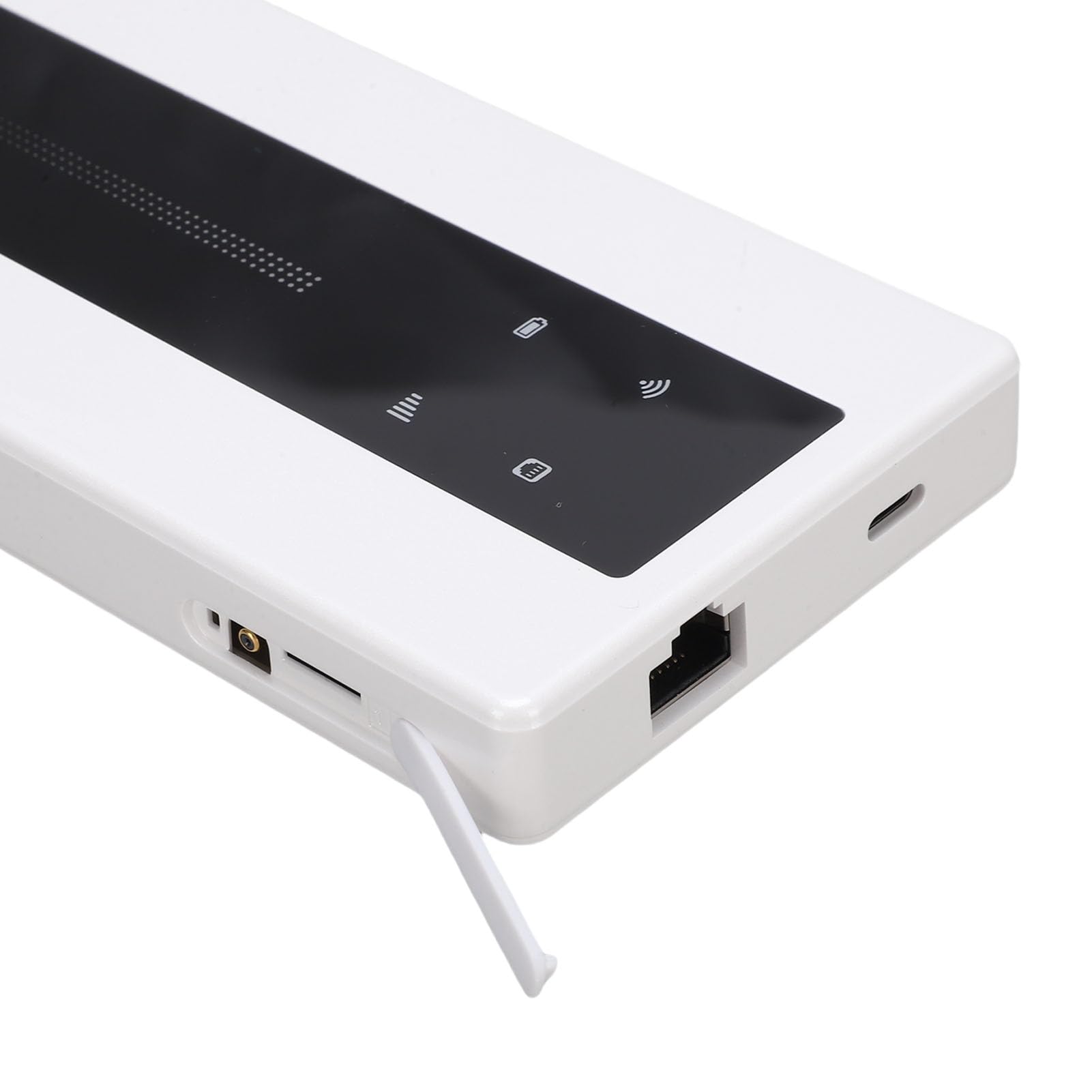 VBESTLIFE Enrutador WiFi Portátil 4G LTE para Viajes, Dispositivo de Punto de Acceso Móvil de 150 Mbps con Ranura de Tarjeta SIM, Puerto WAN RJ45 WAN, 10000mAh
