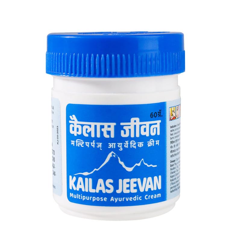 Kailas Jeevan Ayurvedic Cream for Dry Eczema - Soothing Relief for Dry, Itchy, and Irritated Skin 60G (Pack of 1)-image-36